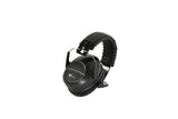 Earmuffs hearing protection with low profile passive folding design 26dB NRR and reduces up to 125dB, black G & F Products