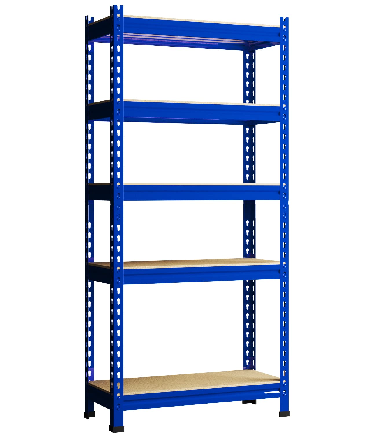 PrimeZone Storage Shelves 5 Tier Adjustable Garage Storage Shelving, Heavy Duty Metal Storage Utility Rack Shelf Unit for Warehouse Pantry Closet