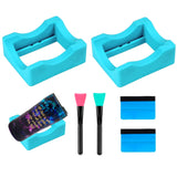 2PACK Silicone Cup Cradle for Tumbler with Built-in Slot,Tumbler Holder for Crafts Use to Apply Vinyl Decals for Tumblers and Alignment of Decals on FABULWAY