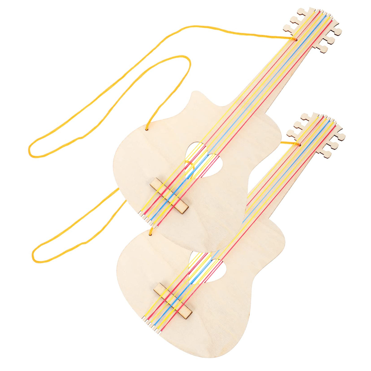 Toyvian 10 Pcs Child Guitar Mini Toys Miniature Guitar Miniature Guitar Toy Childrens Ukulele Unfinished Guitar Toy Crafts DIY Painting Guitar Toy Toyvian