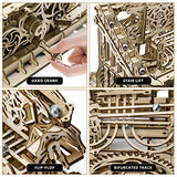 3D Wooden Puzzle Marble Run Kit by OWNONE 1 - DIY Building Set for Adults and Teens (334 Pcs) OWNONE 1