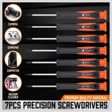 124-Piece Ultimate Screwdriver Set with Magnetic Tips & Racking, Premium Screw Driver Bits, Pricision Screwdrivers, Allen Keys, Nut Drivers and More SEDY