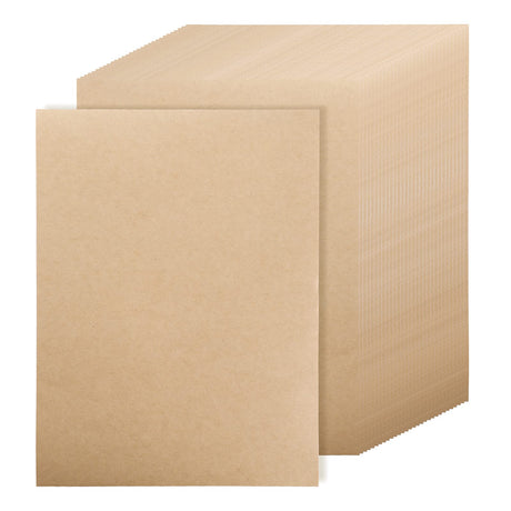 ZEAYEA 300 Pack Kraft Paper Sheets, 120 GSM Brown Printer Paper, Rustic Brown Stationery Paper for Arts and Craft, Drawing, DIY Projects, Invitation, ZEAYEA