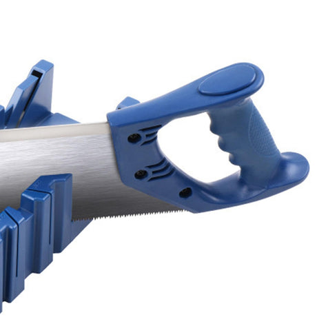 45° Miter Saw with Storage Box Miter Saw Box Cabinet Rugged Stable Angle Cutting Hand Miter Saw Cabinet Set for Woodworker LiebeWH