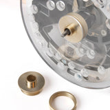 O'SKOOL 10 pcs Brass Router Template Bushing Guides Sets Fit Any Router Sub-base of the Porter Cable style O'SKOOL