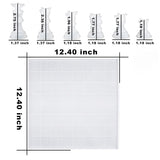 RESINWORLD 12 inches XL Large Checkers Chess Board Mold for Resin, Full Size 3D Silicone Chess Piece Mold + 10Pcs Small Clear Silicone Sphere Molds, ResinWorld