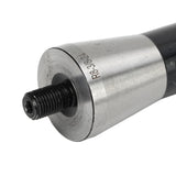 Tool Steel Drill Chuck Arbor, R8 Shank to 3/8in Threaded Manganese Steel 24mm Length R8 Shank Mill Arbor Adapter,Lathe Tools,Used for Tapping, PerGar
