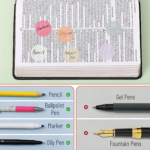 Mr. Pen- Transparent Sticky Notes, 560 Pcs, Pastel Colors, Round Translucent Sticky Notes, Sticky Note Tabs, Pastel Sticky Notes, See Through Sticky Mr. Pen