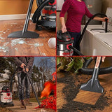 Shop-Vac 5 Gallon 4.5 Peak HP Wet/Dry Vacuum, Stainless Steel Tank, Portable Shop Vacuum with Attachments for Jobsite, Garage & Workshop. 5989300 Shop-Vac