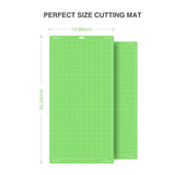 Monicut 12x24 Standardgrip Cutting Mat for Cricut Maker 3/Maker/Explore 3/Air 2/Air/One, 3 Pcs Non-Slip Flexible Cutting Mats for Crafts, Quilting, MONICUT