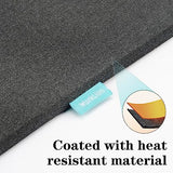 WORKLION Heat Press Mat 11"x13": Double-Sided Fireproof Materials Protective Resistant Mat for Cricut Easypress/Easypress 2 & HTV Craft Vinyl Ironing WORKLION