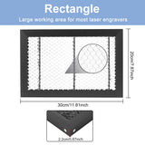 BENECREAT Honeycomb Working Table, 11.8x7.8x0.8inch Iron Laser Engraver Accessories for Fast Heat Dissipation and Desktop-Protecting BENECREAT