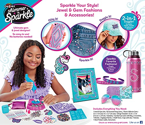 Cra-Z-Art Shimmer ’n Sparkle Jewel & Gem Dazzling Designer Cra-Z-Art