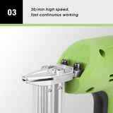 Electric Brad Nailer Kit, Electric Framing Brad Nailers Power Tools Nailers & Staplers Hand Operated Nailing Tool for Furniture Woodworking with EU Ymiko