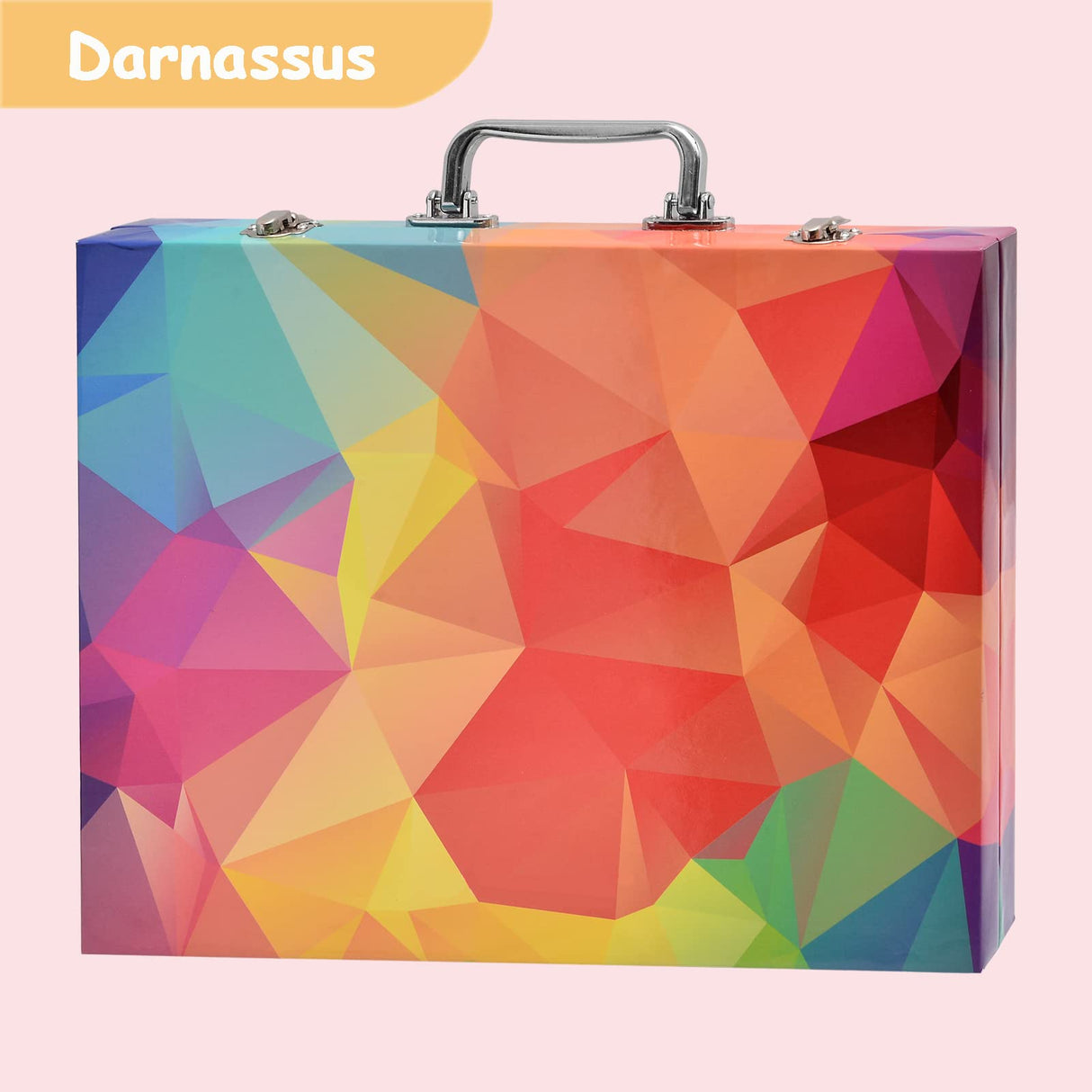 Darnassus 132-Piece Art Set, Deluxe Professional Color Set, Art Kit for Kids and Adult, With Compact Portable Case Darnassus