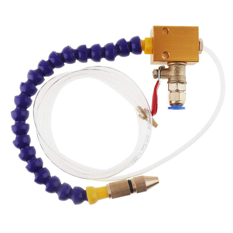 ChgImposs Mist Coolant Lubrication Spray System, Engraving Machine Metal Cutting Fluid Cooling Sprayer with Quick Insertion Diameter 8mm Air Pipe for ChgImposs
