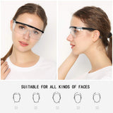 HANCHS Safety Glasses, 5Pack Adjustable Wide-Vision Protective Glasses, Lightweight Fog-Proof Safety Goggles HANCHS