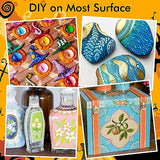 28 Metallic Colors Dual Tip Acrylic Paint Markers, Brush Tip and Fine Tip Acrylic Paint Pens for Rock Painting, Ceramic, Wood, Canvas, Plastic, Shuttle Art