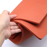 Soply 15" x 15” Thickest (.33") Silicone Heat Press Pad Mat Silicone Pad for Heat Transfer Machine Press Replacement Pad(Red) Soply