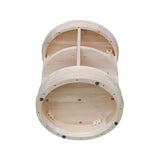 IC International Concepts End Table, Unfinished IC International Concepts