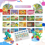 Air Dry Clay 50 Colors, Modeling Clay for Kids, Non-Sticky Ultra Light DIY Soft Magic Clay, Molding Clay with Sculpting Tools and Play Cards,Arts and Aestd-ST