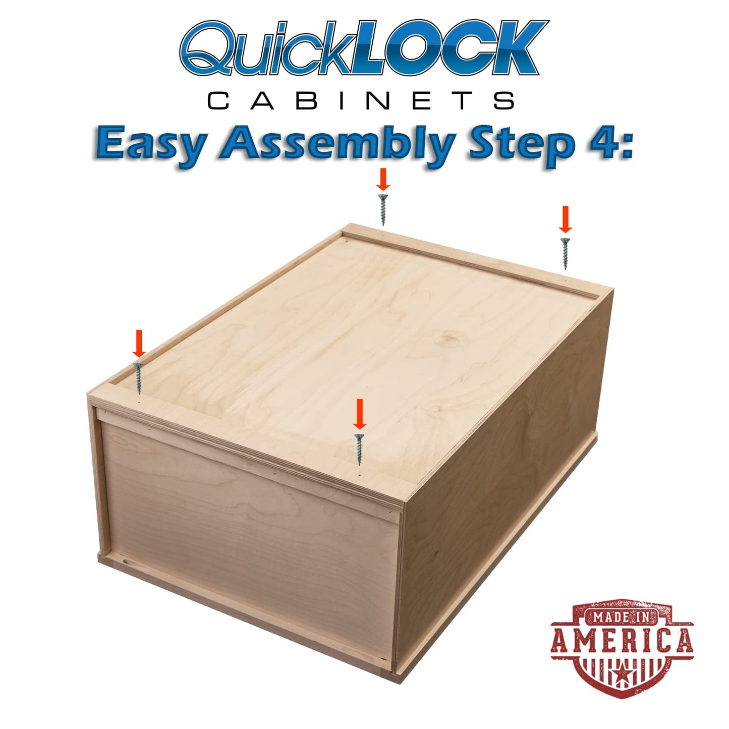 Quicklock RTA (Ready-to-Assemble) | 36 Tall Wall Kitchen Cabinets - Shaker Style | 100% Hardwood | Made in America | Soft MUW303612RTA 36 Wall - WoodArtSupply