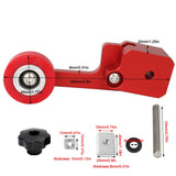 JCFANTS Adjustable Bearing Roller Feather Board Upgraded Featherboard One Way Bearing Roller Feeder Safety Pushing Tools for Table Saw Router Table JCFANTS