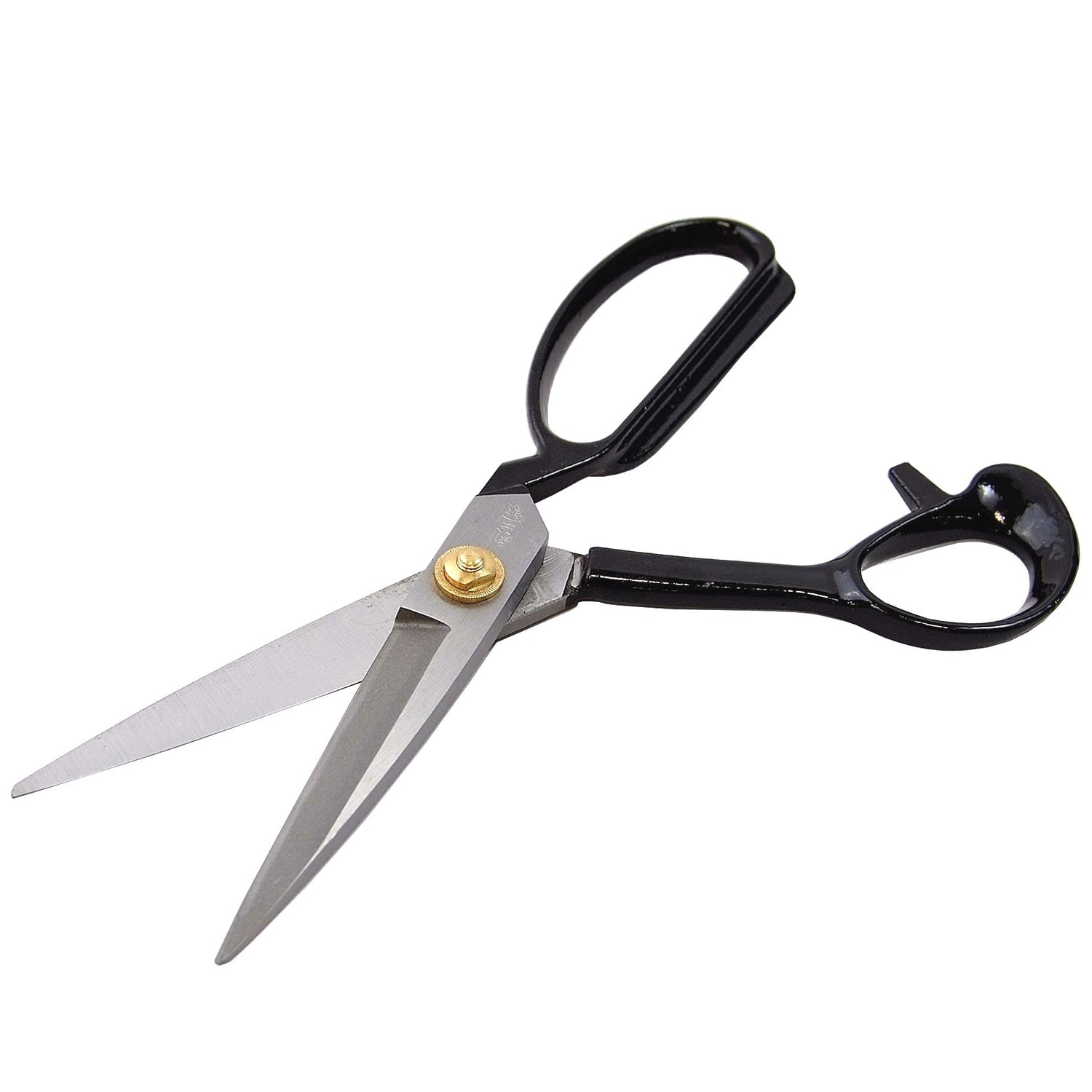 KAKURI Japanese Fabric Scissors for Sewing 8", Made in JAPAN, Japanese Professional Sewing Shears, Razor Sharp Japanese Steel Balde, Black KAKURI
