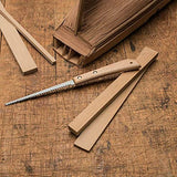 Kings County Tools Japanese Woodworking Detail Trim Saw | Fine Tooth Pattern | 5/16” Narrow Tapered Blade | 5” Length with 13 TPI with Minimal Set | Kings County Tools