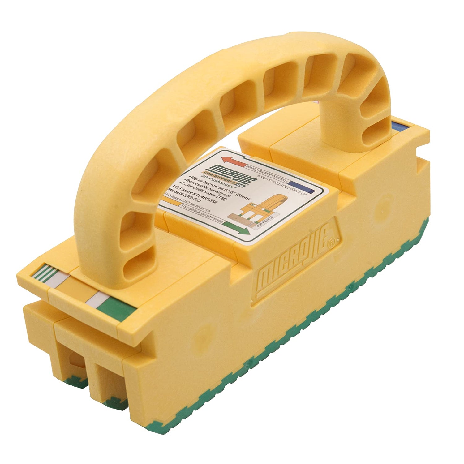 MICROJIG GRR-RIPPER GR2-GO Grr-Ripper2 Go Pushblock MICRO JIG