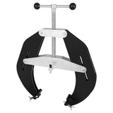 Pipe Clamp, 5 to 12 in, Steel Pipe Alignment Tool with Lightweight Design, High Strength Ultra Clamp with Quick Acting Screws, Black ajee