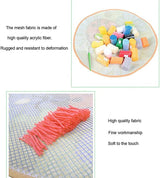 Two Horse Latch Hook Rug Kits for Adults and Starter DIY Cross Stitch Latch Hook Rug Sofa Seat Cushion Crocheting Kits with Preprinted Pattern Canvas WoodArtSupply