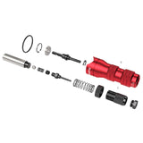 Cordless Drill Electric Rivet Gun Adapter Rivet Nut Drill Adapter Kit Including 10 Mandrel and 50Pcs Assorted Rivet Nuts, Rugged Carrying Case Beaspire