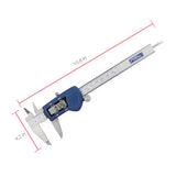 Fowler 54-101-150-2, Xtra-Value Cal Digital Caliper With 0-6"/150MM Measuring Range,Blue Fowler