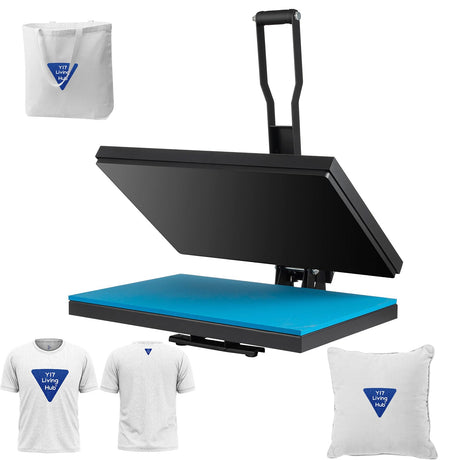 SmarketBuy Heat Press Machine 16x20 Inch, High Pressure Clamshell Heat Press 1700W, Large Heat Press Digital Control Heat Transfer Machine for T SmarketBuy
