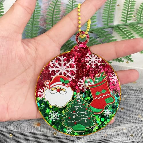 RESINWORLD Christmas Ornament Molds for Resin, Bauble Silicone Molds, Star Bulb Round Ornament Resin Mold