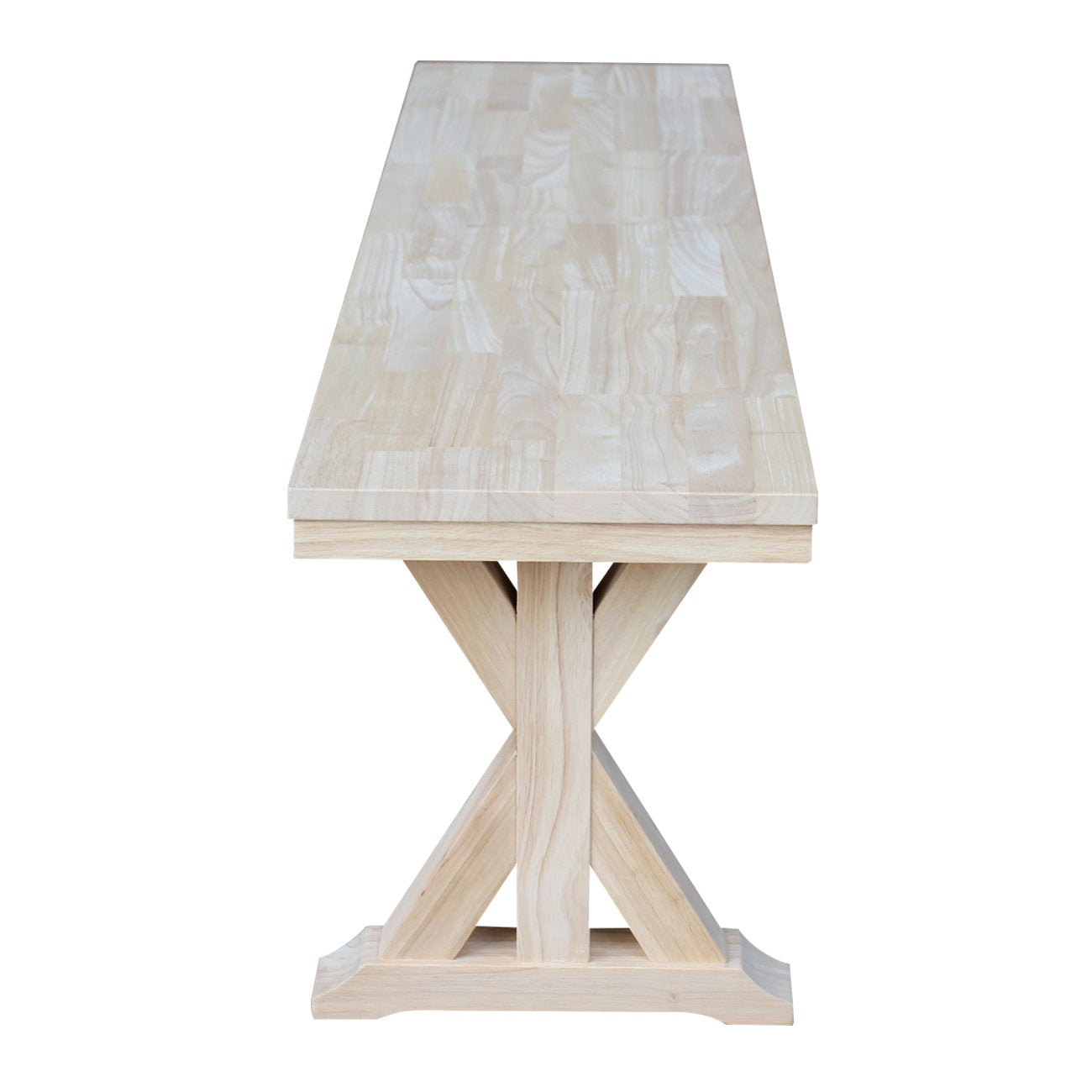 IC International Concepts International Concepts Canyon, Unfinished Bench, 60" IC International Concepts