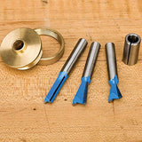 Dovetail Jig – Versatile Dovetail Jig Kit Includes Dove Tailing Router Jig, Template, Dovetail Guide Bushing & More - Dovetail Jigs for Woodworking ROCKLER