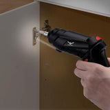 JENABOM 8 in 1 Electric Screwdriver, 3.6V Cordless Drill Screwdriver Rechargeable, 3.5N·m Max Torque Electric Screw Gun with 6 Accessory Kit, Micro JENABOM