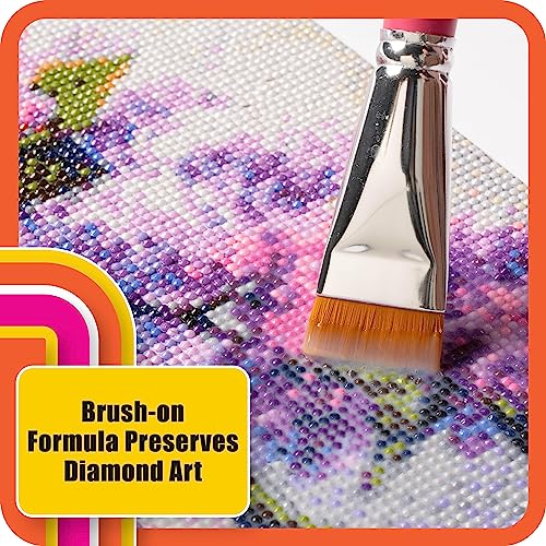 Mod Podge Top Coat, Premium All-in-One Glue, Sealer, and Finish Perfect for Preserving Diamond Puzzle Arts and Crafts Projects, CS27590, Clear Mod Podge