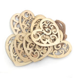 SEWOART Wooden Embellishments Crafts en Wood Log Slices SEWOART