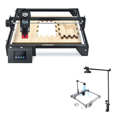 LGT Longer RAY5 10W Laser Engraver and 8MP Laser Engraver Lightburn Camera Module