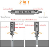 Gifts for Men, Damaged Screw Extractor Set -Valentines Day Gifts for Him Her Boyfriend Husband, Remover for Stripped Screws Nuts & Bolts Drill Bit THOSAF