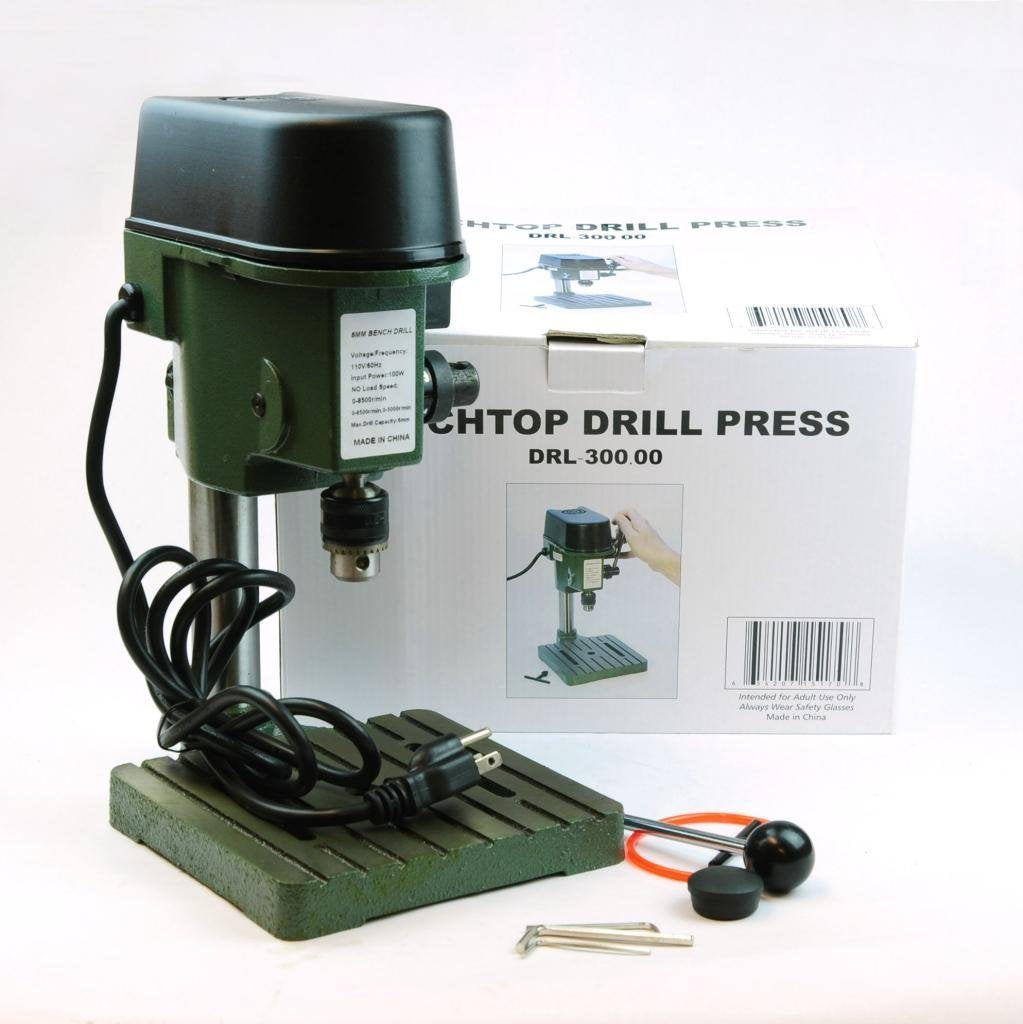 Small Benchtop Drill Press, 3 Speed | DRL-300.00 Eurotool