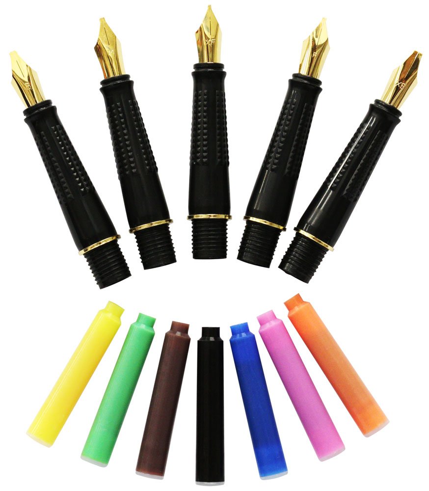 Mont Marte Calligraphy Set, 32 Piece. Includes Calligraphy Pens, Calligraphy Nibs, Ink Cartridges, Introduction Booklet and Exercise Booklet, MONT MARTE