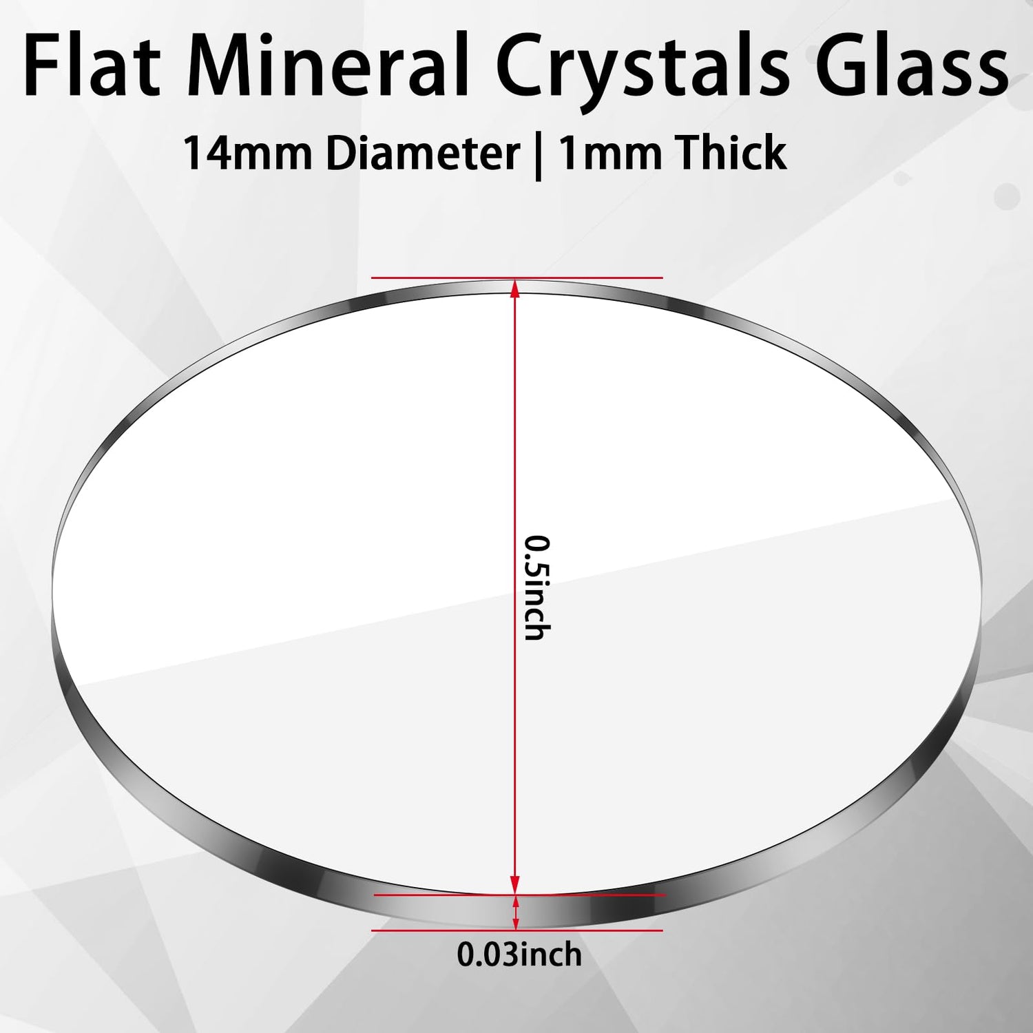 Copkim 10 Pcs 14mm Replacement Laser Lens Laser Protective Lens Lower Protective Lenses for Laser Cleaning Machine Compatible with D1 Pro, M1, P20 Copkim