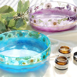 LET'S RESIN Large Epoxy Molds, 8'' for Succulent Pot, Round Silicone Molds for Casting Resin, Plaster, Concrete Cement, DIY Jewelry, Makeup Storage LET'S RESIN