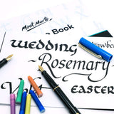 Mont Marte Calligraphy Set, 32 Piece. Includes Calligraphy Pens, Calligraphy Nibs, Ink Cartridges, Introduction Booklet and Exercise Booklet, MONT MARTE