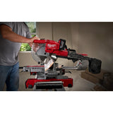Milwaukee M18 18-Volt FUEL Lithium-Ion Cordless Brushless 10 in. Dual Bevel Sliding Compound Miter Saw Kit Milwaukee