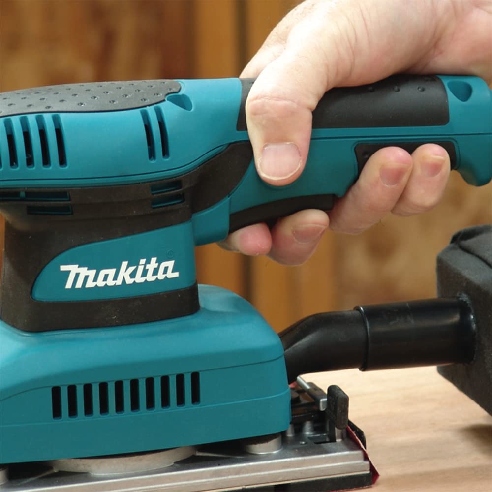 Makita Sheet Finishing Sander, 1/3 In, 1.7 A, Teal (BO3710) Makita